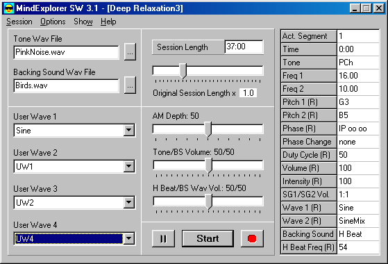MindExplorer SW Screenshot